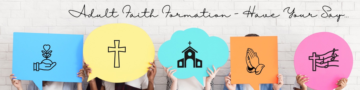 Adult Faith Formation Survey Header